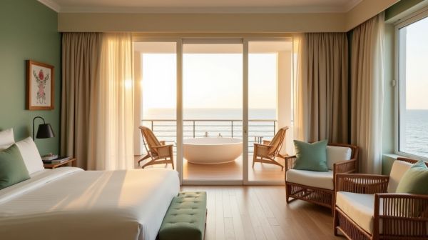 Dormir sur place quand on fait une cure : le confort d'un hôtel thalasso